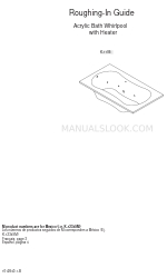 Kohler K-1106 Roughing-In Manual