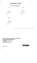 Kohler K-114 Manual de instalação