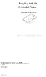 Kohler K-1158-HB Roughing-In Manual