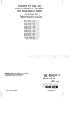 Kohler K-1163 Installation And Care Manual