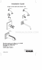 Kohler K-13136 Panduan Instalasi