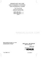 Kohler K-13689 Installation And Care Manual