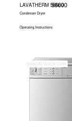 AEG LAVATHERM 56600 Operating Instructions Manual