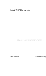 AEG LAVATHERM 56740 User Manual