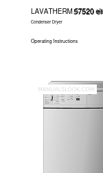 AEG LAVATHERM 57520 electronic Operating Instructions Manual