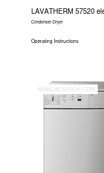 AEG LAVATHERM 57520 electronic Operating Instructions Manual