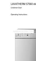 AEG LAVATHERM 57560 electronic Operating Instructions Manual