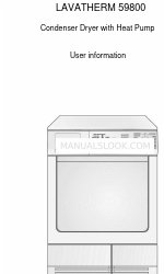 AEG LAVATHERM 59800 User Information