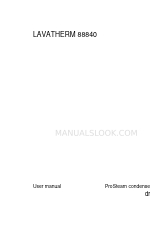 AEG LAVATHERM 88840 Руководство пользователя