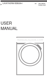 AEG LAVATHERM 8DBG841 Benutzerhandbuch