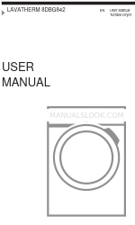 AEG LAVATHERM 8DBG842 Benutzerhandbuch