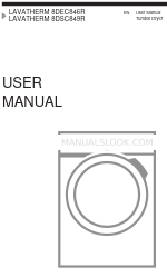 AEG LAVATHERM 8DEC846R User Manual