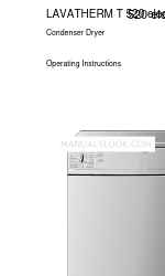 AEG LAVATHERM T 520 Operating Instructions Manual