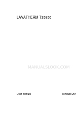 AEG LAVATHERM T35850 User Manual