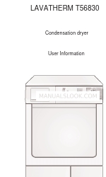 AEG LAVATHERM T56830 Информация о пользователе