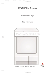 AEG LAVATHERM T57800 User Information