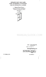 Kohler Sterling 660B/SP-46S Manuale di installazione e cura