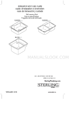 Kohler Sterling SC2522SBG Handbuch für Installation und Pflege