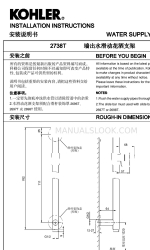 Kohler Stillness K-2738T-CP Instrucciones de instalación