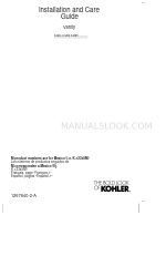 Kohler Vanity K-2604 Installation And Care Manual