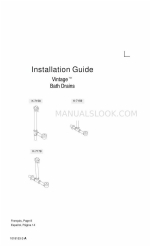 Kohler Vintage K-7159-PB Installation Manual