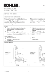 Kohler Clearflo K-7161 Інструкція з монтажу