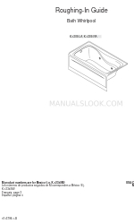 Kohler Hourglass K-1209-RA Roughing-In Manual