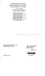 Kohler K-1123-RA Manuale di installazione e cura