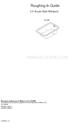 Kohler K-1158 Roughing-In-Handbuch