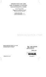 Kohler K-1161 Installation And Care Manual