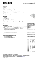 Kohler Underscore K-1822-GVB Manual