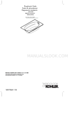 Kohler Windward K-1115-L Roughing-In Manual