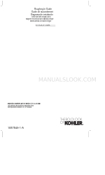 Kohler Windward K-1115-RA-55 Roughing-In Manual