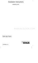 Kohler 1278653-2-C Manual de instruções de instalação