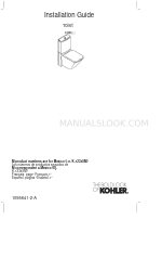 Kohler Escale K-3588-96 Instrukcja instalacji