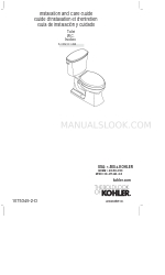 Kohler K-11452 Handbuch für Installation und Pflege