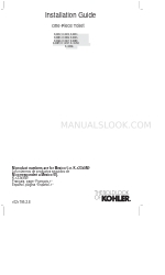 Kohler K-14258 Manual de instalação