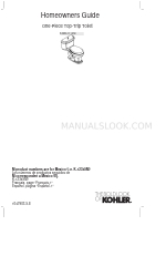 Kohler K-14261 주택 소유자 매뉴얼