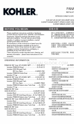 Kohler K-22528T-CPS2 Installation Instructions Manual