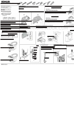 Kohler K-28414H 설치 및 관리 매뉴얼