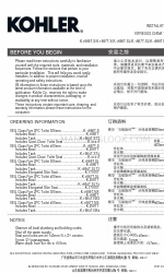 Kohler VEIL K-1667T-S Manuel d'instructions d'installation