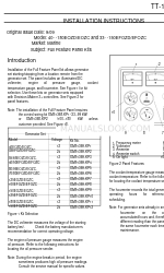 Kohler 40EFOZC Manual de instrucciones de instalación