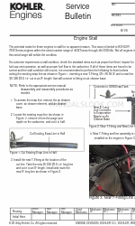 Kohler 7000 Series Service-Bulletin