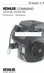 Kohler CH730-745 Manual del usuario