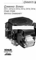 Kohler COMMAND CV14 Owner's Manual