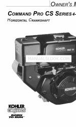 Kohler COMMAND PRO CS10 Manuale d'uso