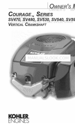 Kohler Courage SV540 Owner's Manual