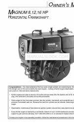 Kohler Magnum 8 HP Benutzerhandbuch