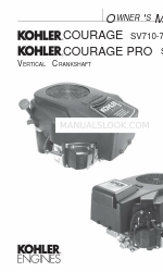 Kohler SV810-840 Benutzerhandbuch