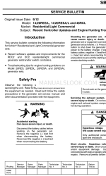 Kohler 14RESL Troubleshooting Manual